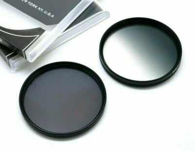 72mm Graduated Grey + ND 4 Filters Set For Tamron Sigma Nikon Sony & Others 