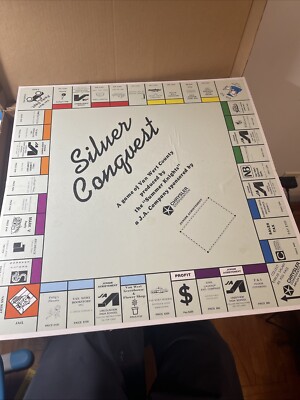 Chrysler corp Silver Conquest board game 1984 Van Wert OH.