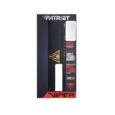 Kit Memoria RAM Patriot Viper Steel RGB DDR4 / 16GB (2x8GB) / 3600MHz / Non-ECC / CL20 / XMP - Foto 5