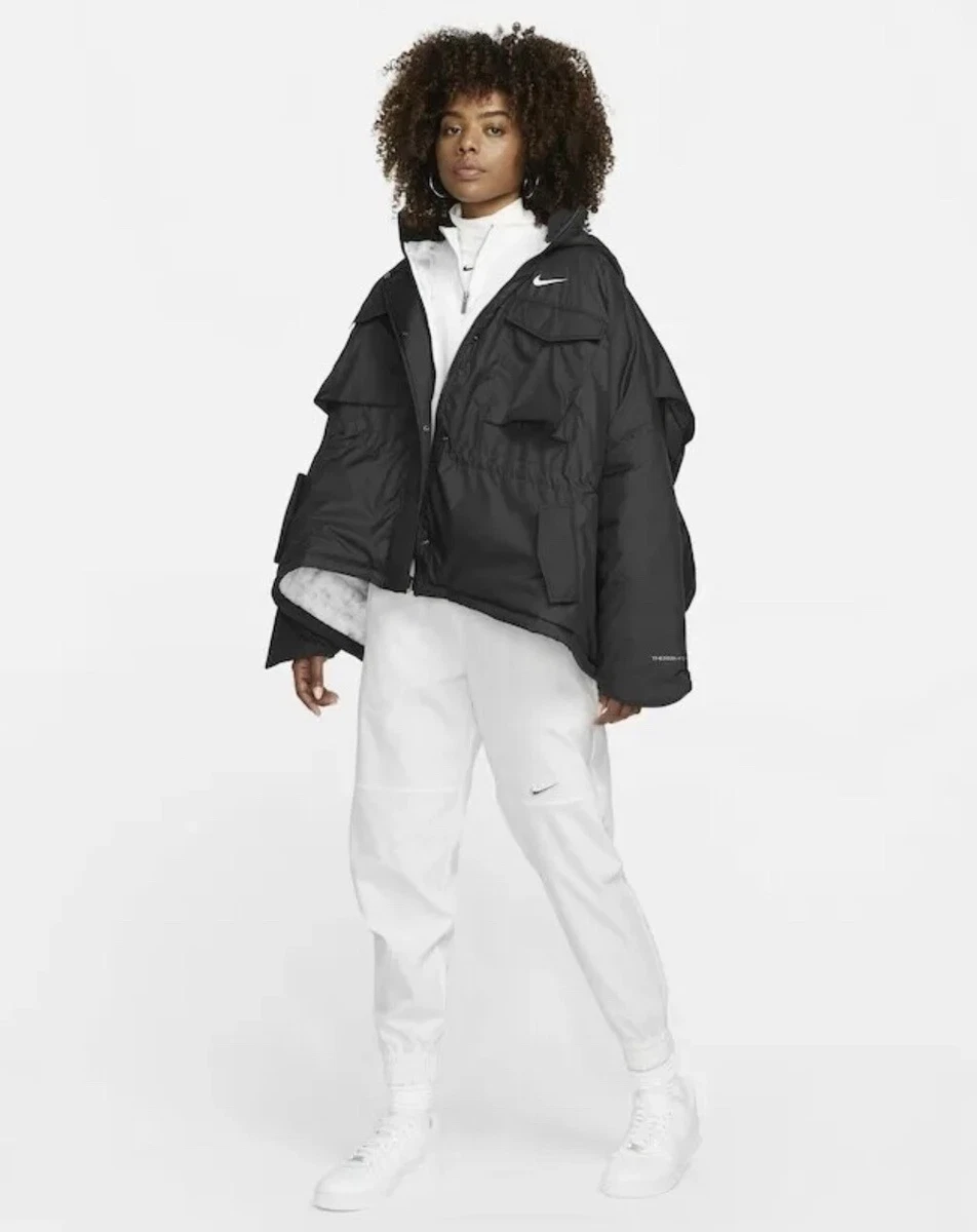 Nike Therma Fit Repel Hooded Jacket Women s Medium Oversized Coat