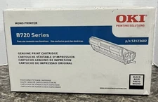 Genuine Oki data B720 52123602 Black Cartridge High Yield 20k Pages 720 Series