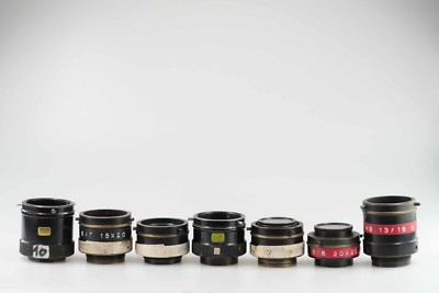 Test Prototypen Projektionslinsen Linsen lenses LOT    81258