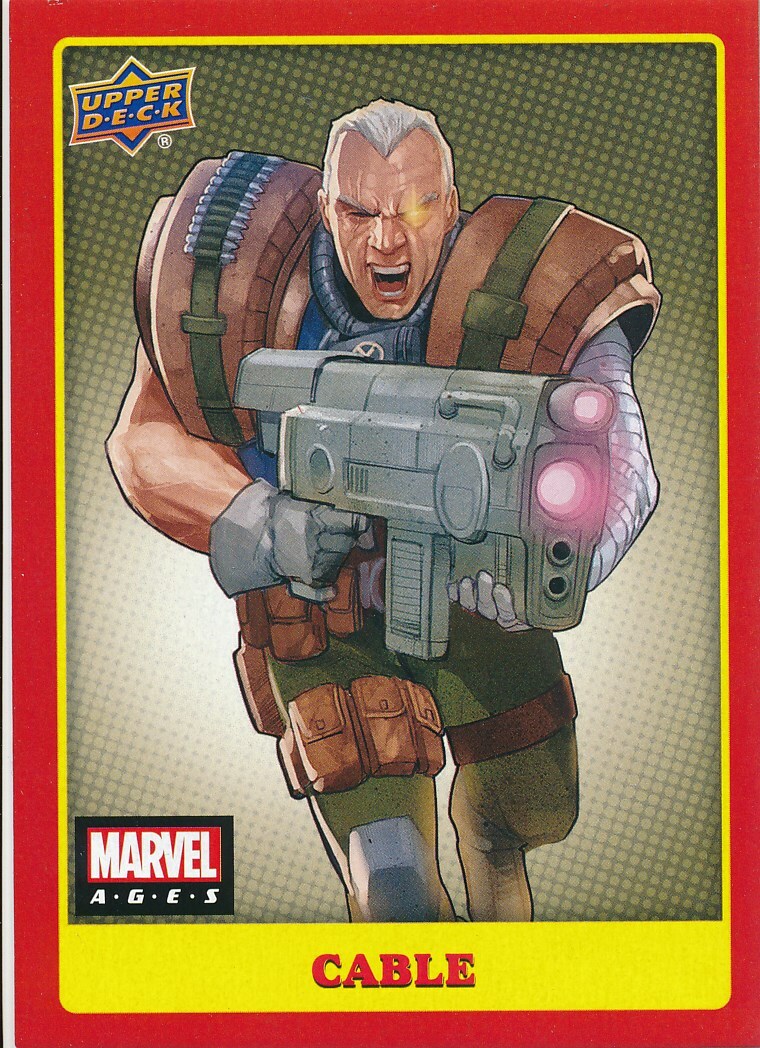 #96 CABLE 2020 2021 Upper Deck Marvel Ages X-MEN