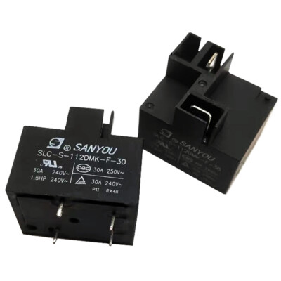 2Pcs SANYOU SLC-S-112DMK-F-30 12VDC Power Relay 30A 4Pins same as G8P-1A4TP
