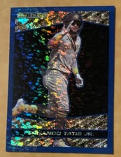 2021 Topps Update Fernando Tatis Jr. Topps Black Gold #BG-1 Blue San Diego Padre