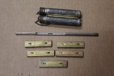 Swedish Mauser M96 BRASS Stripper Clips Lot of 5 with cleaning rod and oil #C10