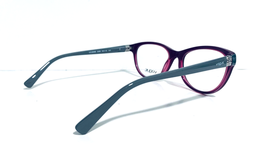 VOGUE VO 2938B 2390 GRAY PURPLE CAT EYE AUTHENTIC EYEGLASSES RX 54-18-140 MM - Picture 6 of 9