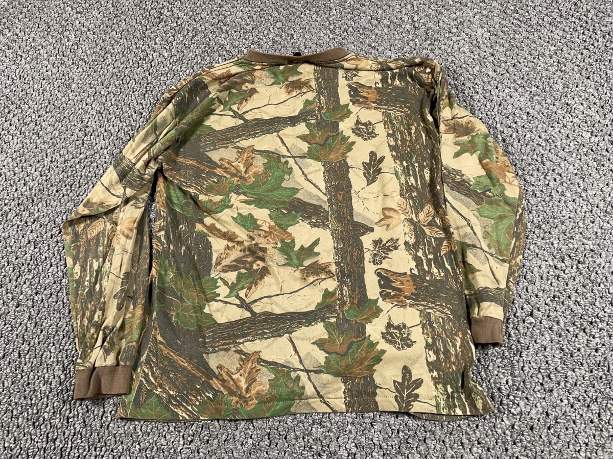VTG 80s Camouflage Pocket T-Shirt Adult Large RealTree Camo