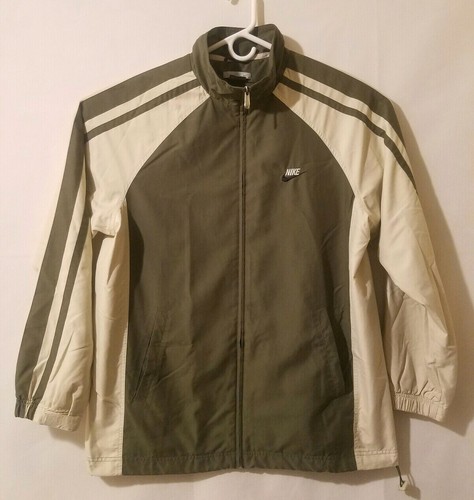 Vtg Nike Swoosh Windbreaker Track Style 