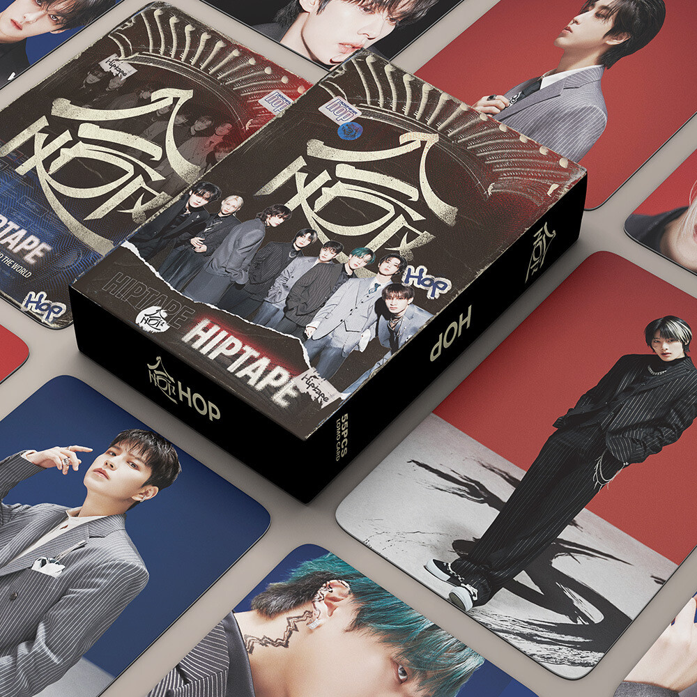 55pcs Set Stray Kids SKZHOP HIPTAPE《合 (HOP)》 Lomo Cards