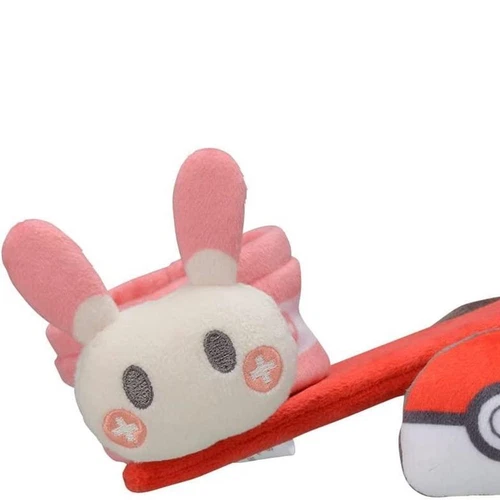 Pokemon Dolls House (Plusle Posipi) (Minun Negapi) Seesaw Plush Toy - Foto 7 di 8