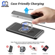 Wireless Charger Pad Fast Charge Mat 15W for iPhone Samsung Universal Car Home