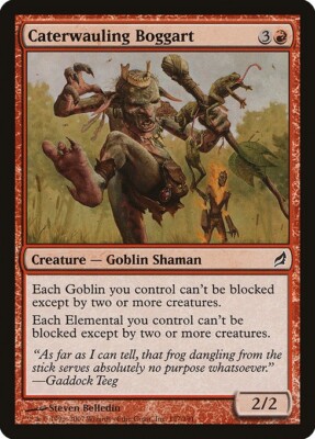 Caterwauling Boggart 1x MtG Lorwyn SP/NM
