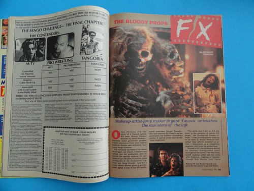 FANGORIA MAGAZIN #52 MÄRZ 1986 MONSTER REQUISITEN MIT NACHT DER LEBENDEN TOTEN POSTER - Bild 6 von 8