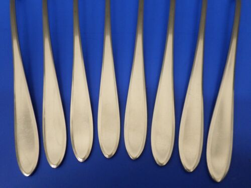 8 - WMF Cromargan SHADOWPOINT Satin Stainless GERMANY Flatware ICED TEA SPOONS - Picture 2 of 8