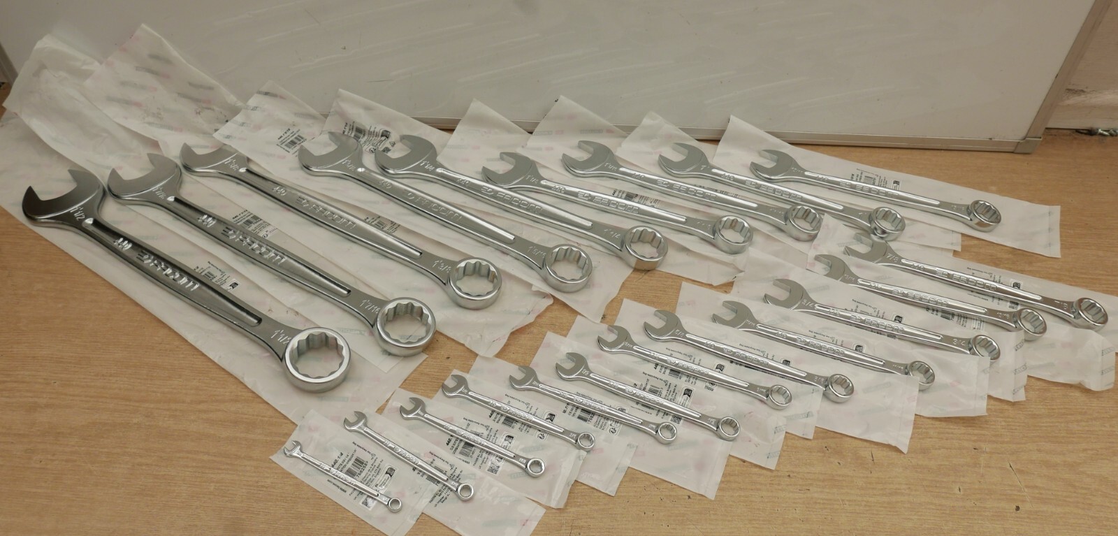 Facom 440.ju21 - 21pc Inch Combination Spanner Set for sale online  