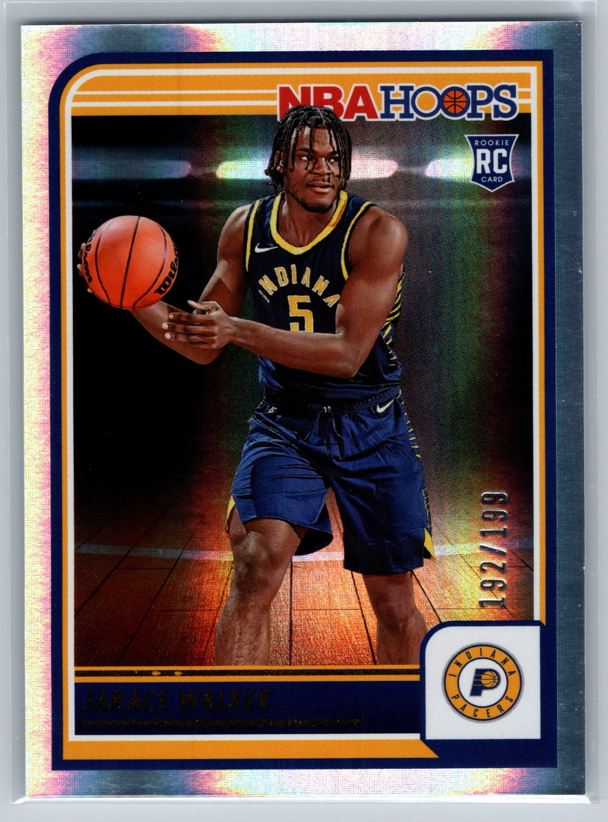 2023 Hoops Jarace Walker Silver Rookie /199 #251 Indiana Pacers