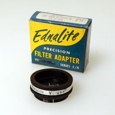 Vintage Ednalite Kodak Series V adapter ring 22mm 55/64" 