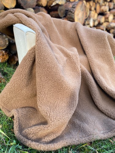 OFFERTA! Coperta lana 100% LANA 155x220cm lana di agnello plaid lana vergine coperta casa merino - Foto 25 di 37