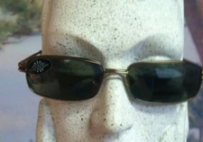 REVOLUTION 456 53mm Metal Eyeglasses w. Custom Polarized Sunglass Clip-On