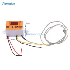 W3003 Microordenador Controlador de Temperatura Termostato Tipo K Termopar 0-450°C