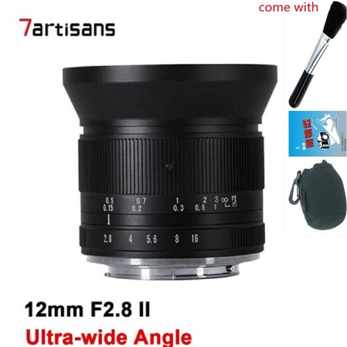 7artisans 12mm F2.8 II Ultra Wide Angle Lens for Nikon Z ZFC Z6II Z7II Camera - Afbeelding 1 van 7