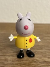 PEPPA PIG SUZY SHEEP 2.5  ACTION FIGURE PEPPA PLASTIC TOY PRE-OWNED 