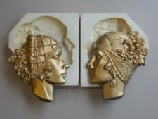 Two Brand New Silicone Rubber Moulds Decorative Art Decor Style Wall masks