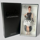 Nrfb Rare- 2013 Barbie Laser Leatherette Dress Platinum Label #Bcr07 *Only 1,000