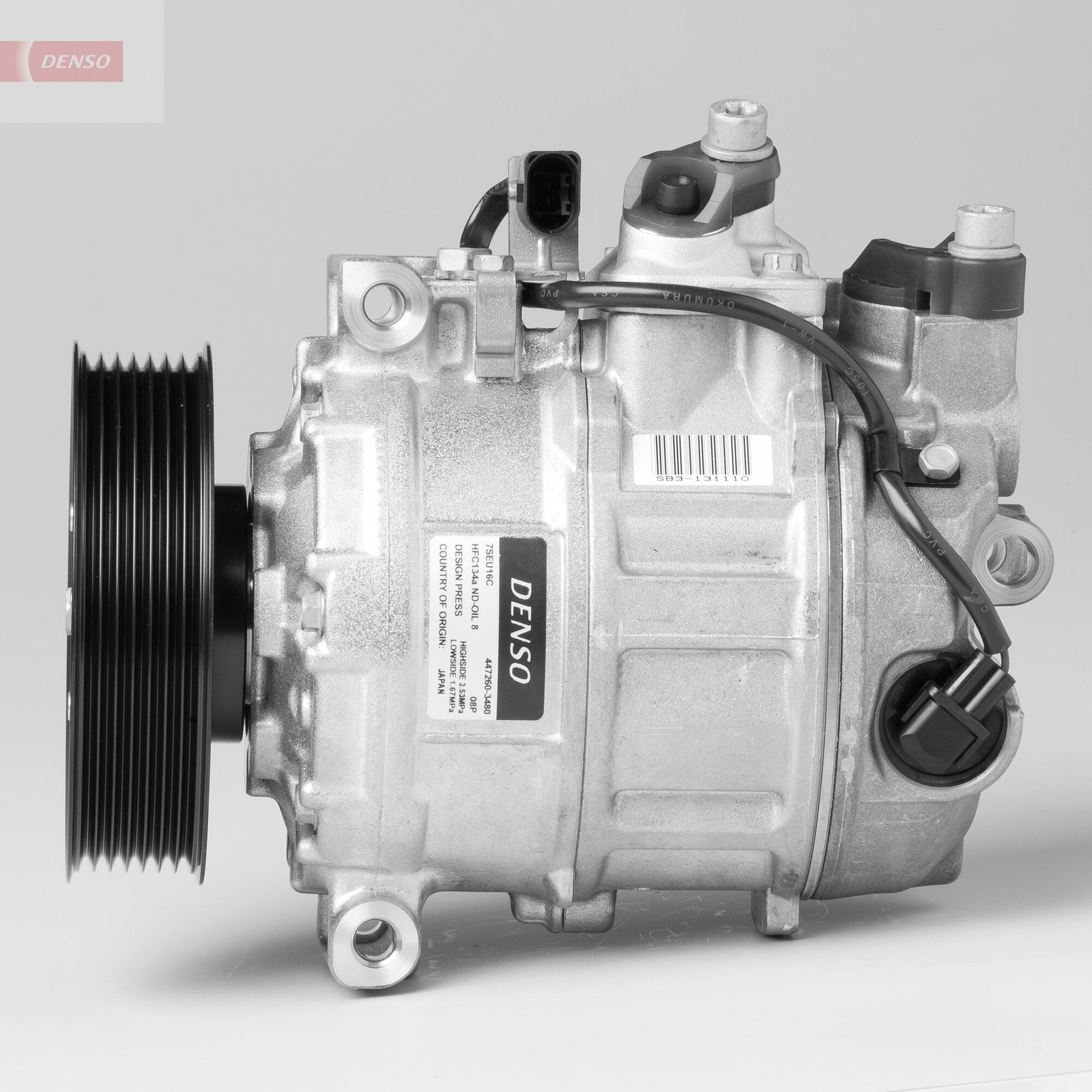 DENSO DCP02009 Compressor, air conditioning for AUDI,VW