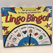Lingo Bingo Language Board Game Two Games For...