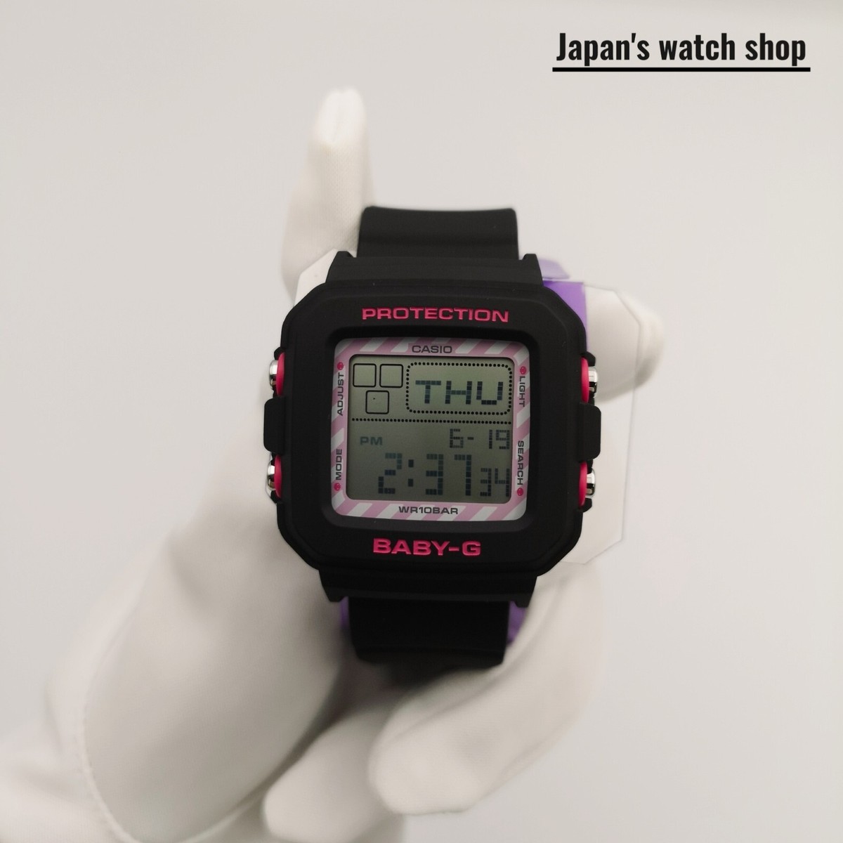 CASIO BABY-G＋PLUS BGD-10KKM-1JR Pink Kuromi Women's Watch New in