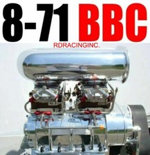 Big Block Chevy The Blower Shop Supercharger 8-71 Polished 2v Package High Helix Big Block Chevy The Blower Shop Supercharger 8-71 Polished 2v Package High Helix
