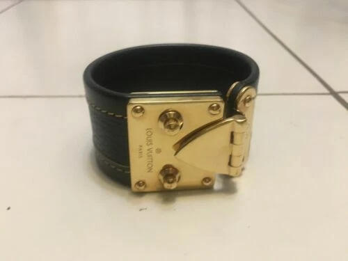 Bracelets fantaisie Louis Vuitton en cuir