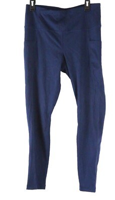 Member's Mark Women's Everyday Full Leggings with Pockets Size Small Navy NWOT