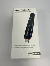 Scanmarker Air Pen Wireless Digital Highlighter Scanning WHITE - New Open Box