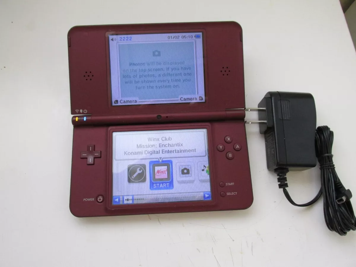 Nintendo DSi XL Burgundy System - Discounted