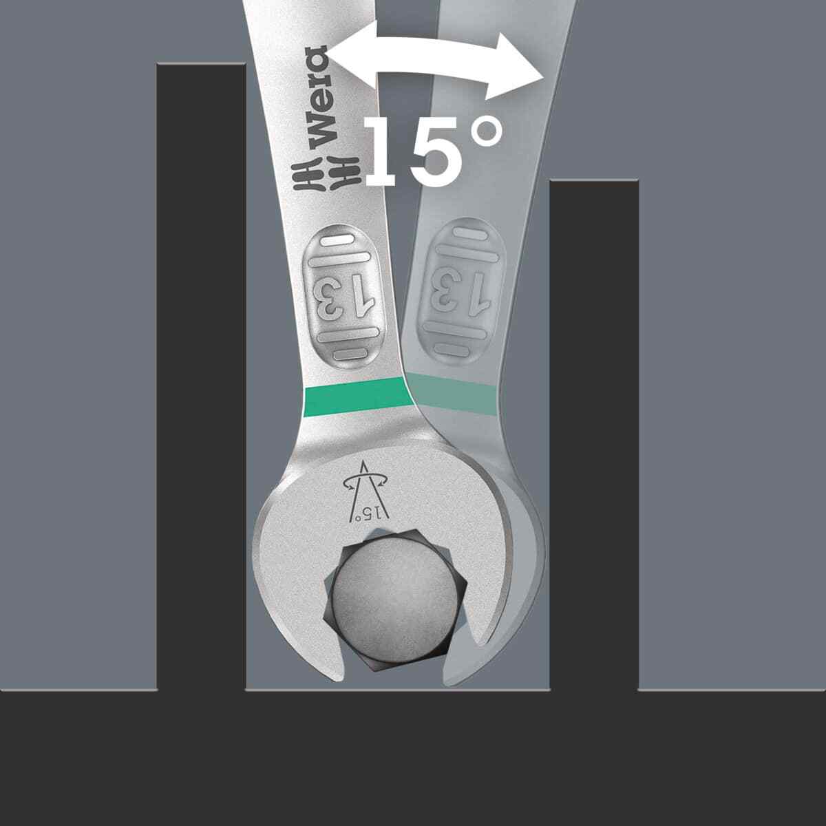 WERA - Chiave combinata