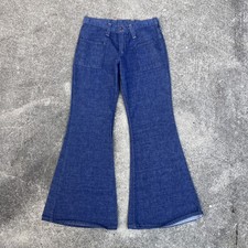 Vintage 70s Wrangler low rise Bell Bottom flare Denim Jeans