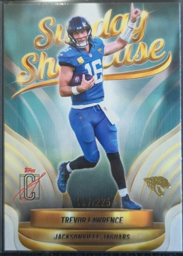 2025 Topps Signature Trevor Lawrence Teal (RAW)