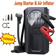 Jump Starter With Air Compressor Portable 1000a Car Battery Jumper Starter 12v