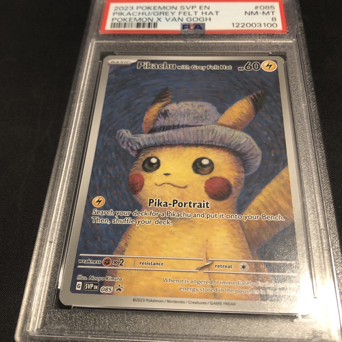 Pikachu with Grey Felt Hat 085 Sv: Scarlet & Violet Promo