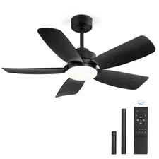 42 inch Ceiling Fans with Lights and Remote ,Indoor Outdoor Modern Ceiling Fa...