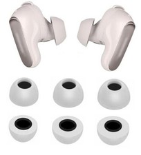 Foam Eartips Compatible with Bose QuietComfort Ultra Earbuds 2nd Gen, 3 Gray