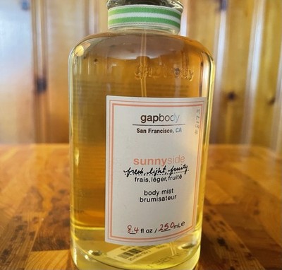 GapBody Sunny Side Body Mist 8.4oz Fresh Light Fruity. Vintage. Discontinued