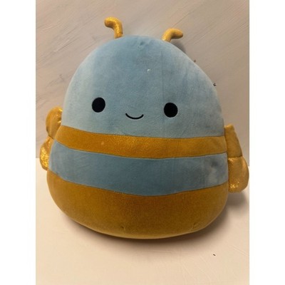 Mopeez Bee Plush Blue Gold Bumble Bee Stuffed Animal Soft Collectible Toy Aurora