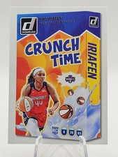 2025 Panini Donruss WNBA - Crunch Time Kiki Iriafen (RC) #20 Washington Mystics