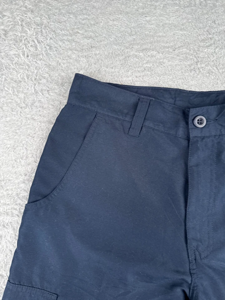 Pantalones Cortos Burnside Para Hombre 30 Azul Carga Informal Patín Senderismo Caminar Playa 30x11 Foto 4 de 4