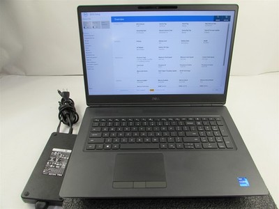 DELL PRECISION 7760 1920X1080 I7-11850H 1TB 32GB NVIDIA RTX A4000 WIN 11 PRO
