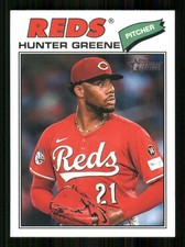2026 Topps Heritage #53 Hunter Greene Cincinnati Reds 66722